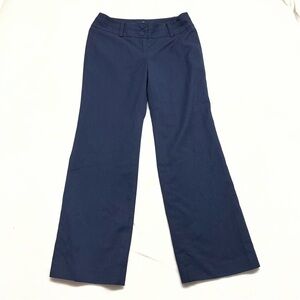 Ann Taylor Petites Signature Fit Navy Blue Woman’s Dress Pants Size 4P